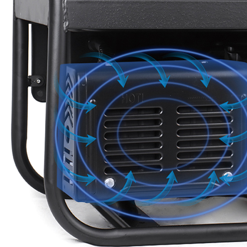 Generador de motor de gasolina de alambre de cobre