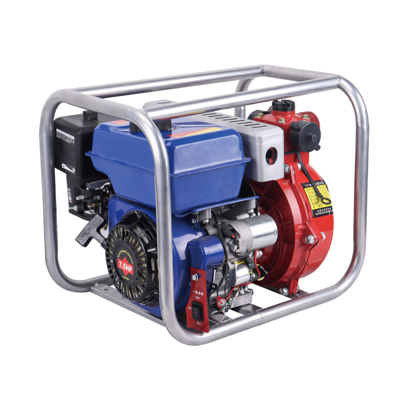 Bomba de accionamiento de motor de gasolina de alta elevación con doble impulsor 170F