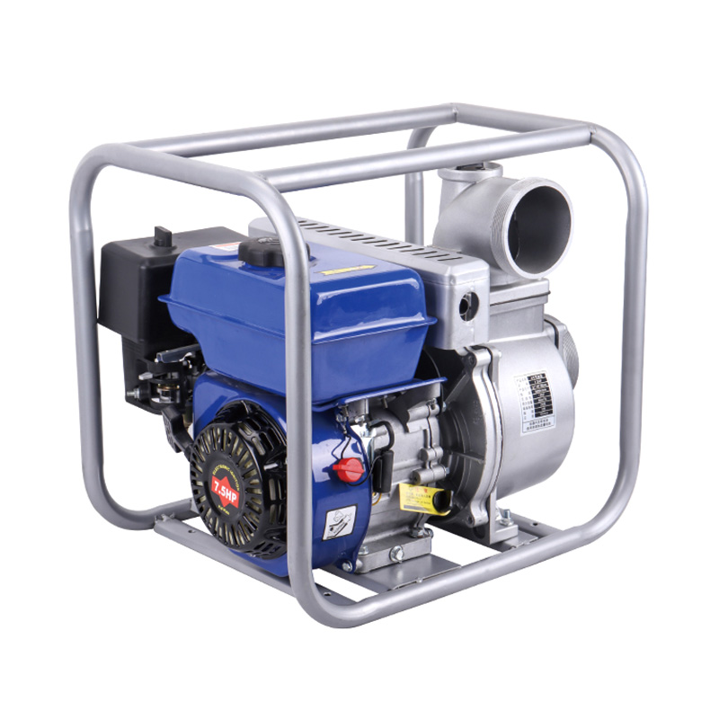 Bomba de agua portátil con motor de gasolina para riego