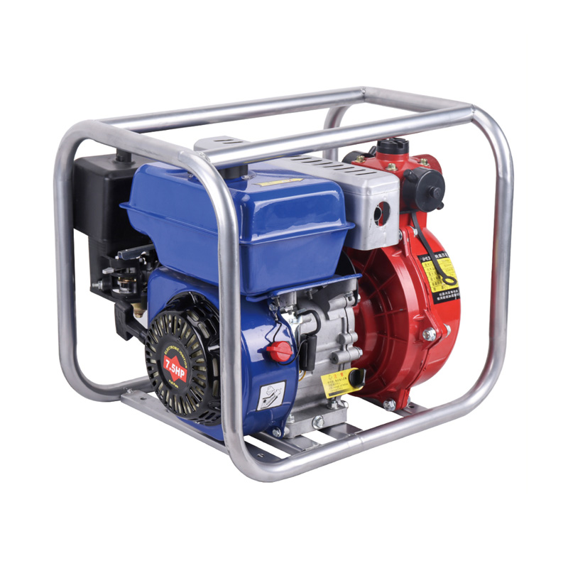 Bomba de accionamiento de motor de gasolina de alta elevación con doble impulsor 170F