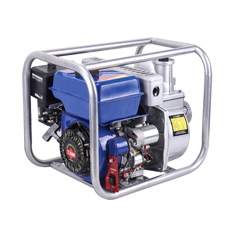 Bomba de agua portátil con motor de gasolina para riego