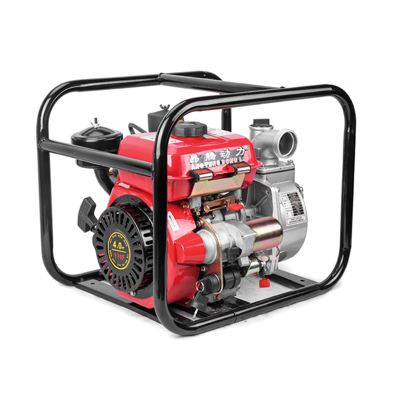 Bomba de agua con motor diésel portátil de alta eficiencia de 2 pulgadas