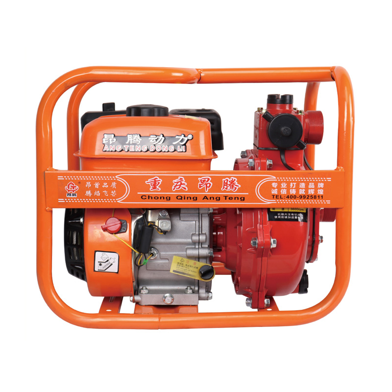 Bomba de agua agrícola de doble impulsor de gasolina