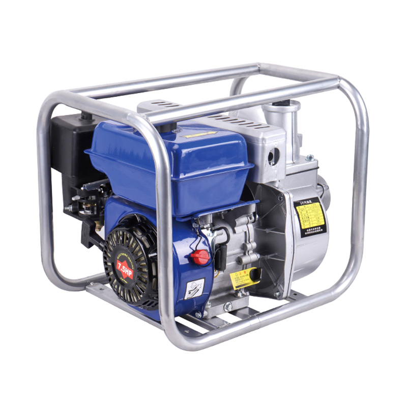 Bomba de agua portátil con motor de gasolina para riego