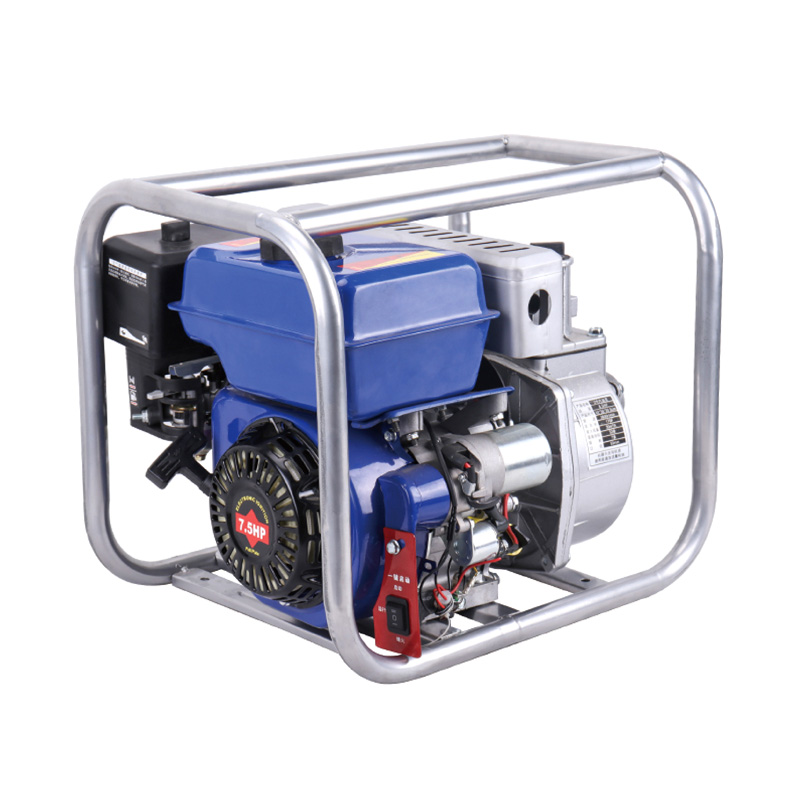 Bomba de agua portátil con motor de gasolina para riego