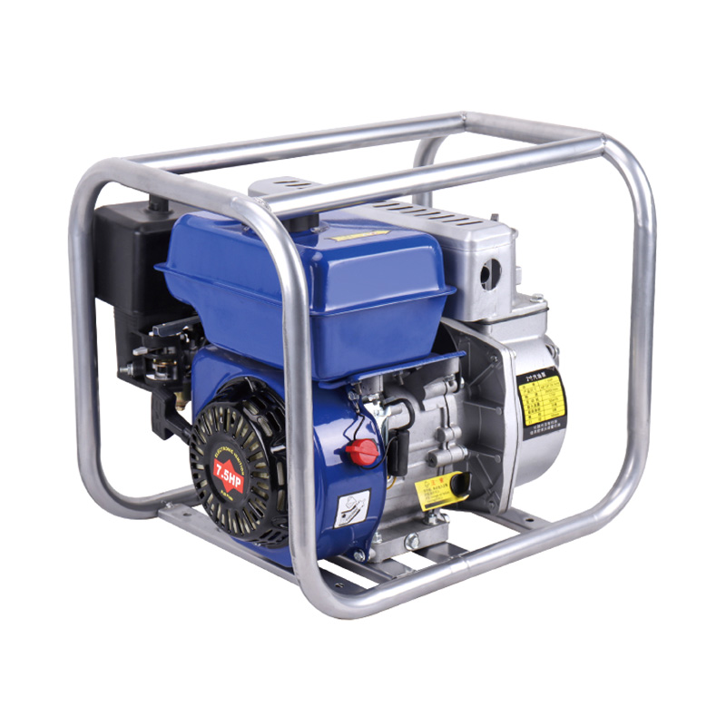 Bomba de agua portátil con motor de gasolina para riego