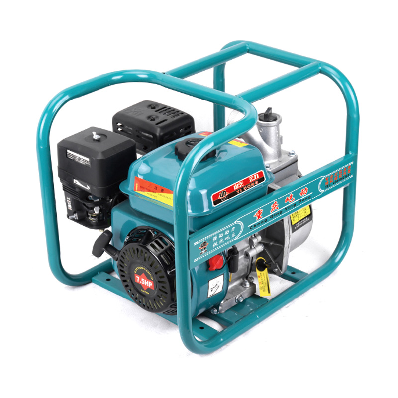 Bomba de riego de agua con motor de gasolina
