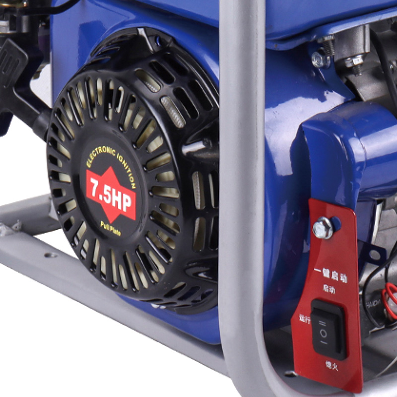 Bomba de agua portátil con motor de gasolina para riego