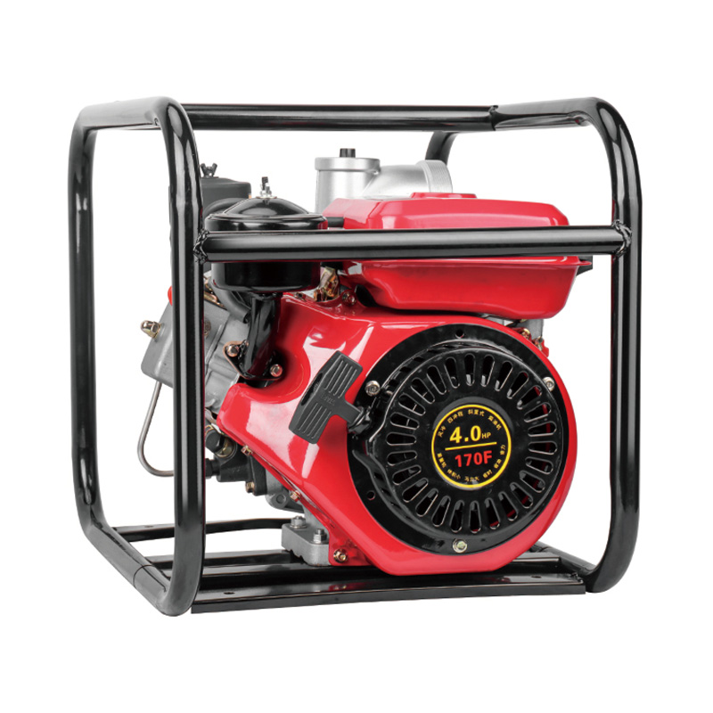 Bomba de agua con motor diésel portátil de alta eficiencia de 2 pulgadas