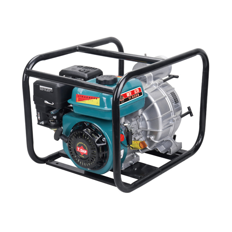 Bomba de agua de aguas residuales de riego de gasolina de 4 tiempos