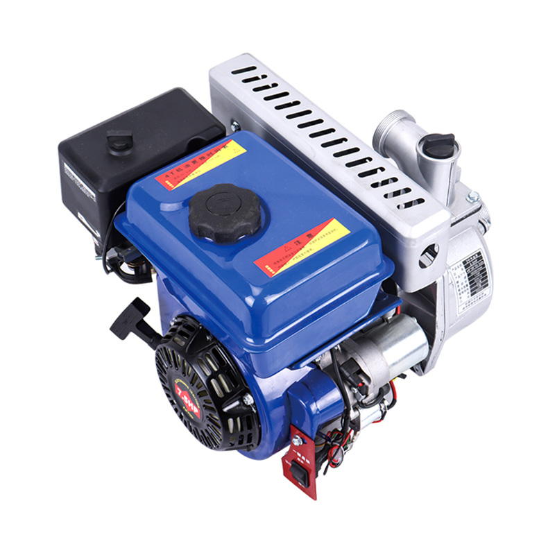 Bomba de agua portátil con motor de gasolina para riego