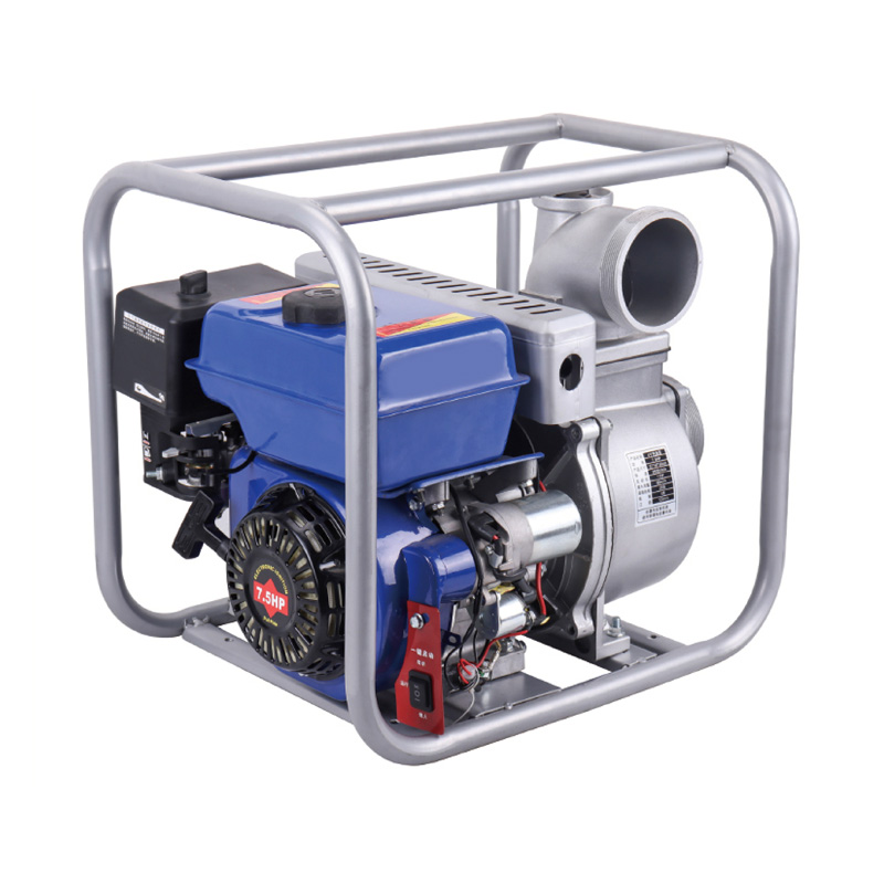 Bomba de agua portátil con motor de gasolina para riego