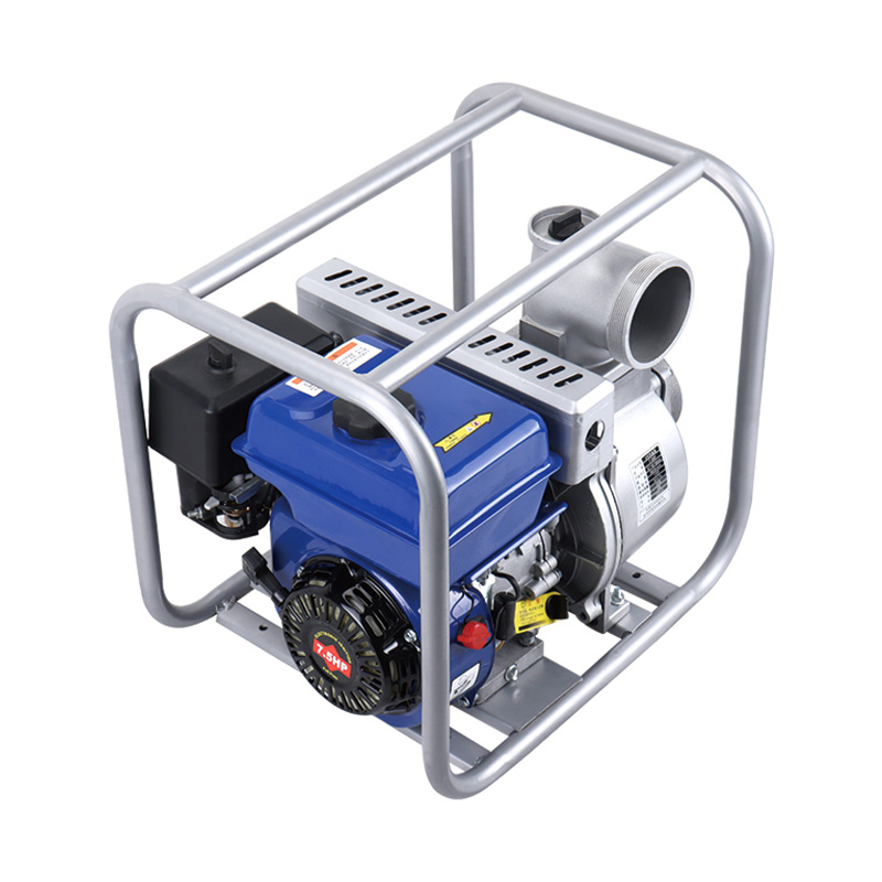 Bomba de agua portátil con motor de gasolina para riego