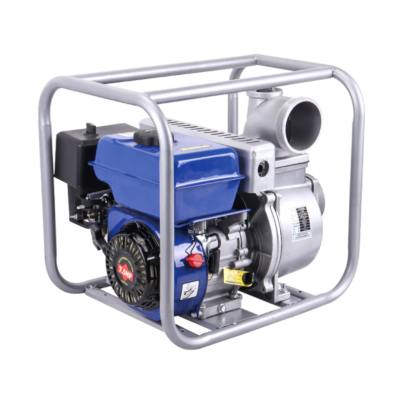 Bomba de agua portátil con motor de gasolina para riego