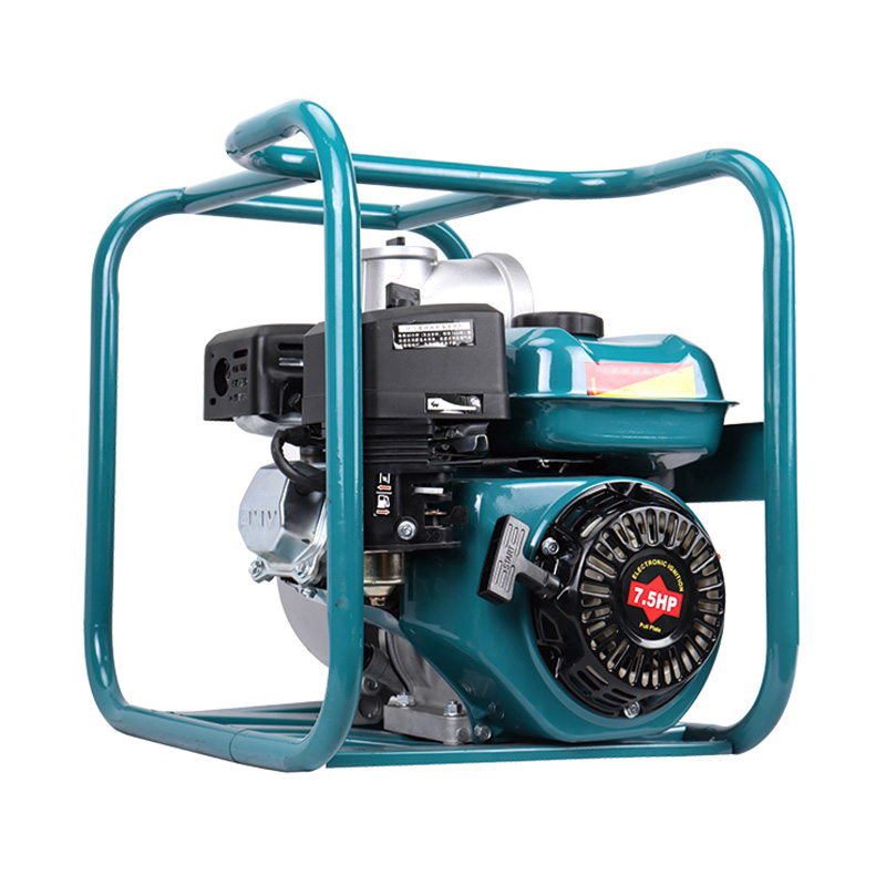 Bomba de riego de agua con motor de gasolina