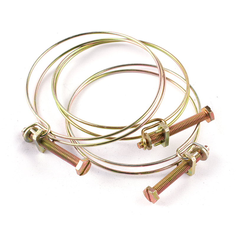Abrazaderas de manguera estilo banda de alambre doble