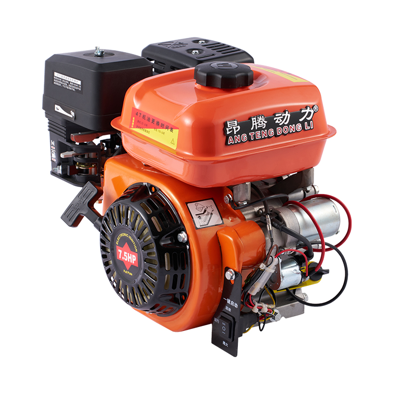 Motor de gasolina con control manual de bajo ruido