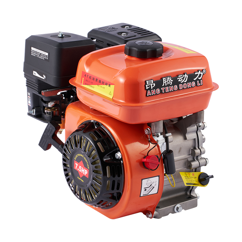 Motor de gasolina con control manual de bajo ruido