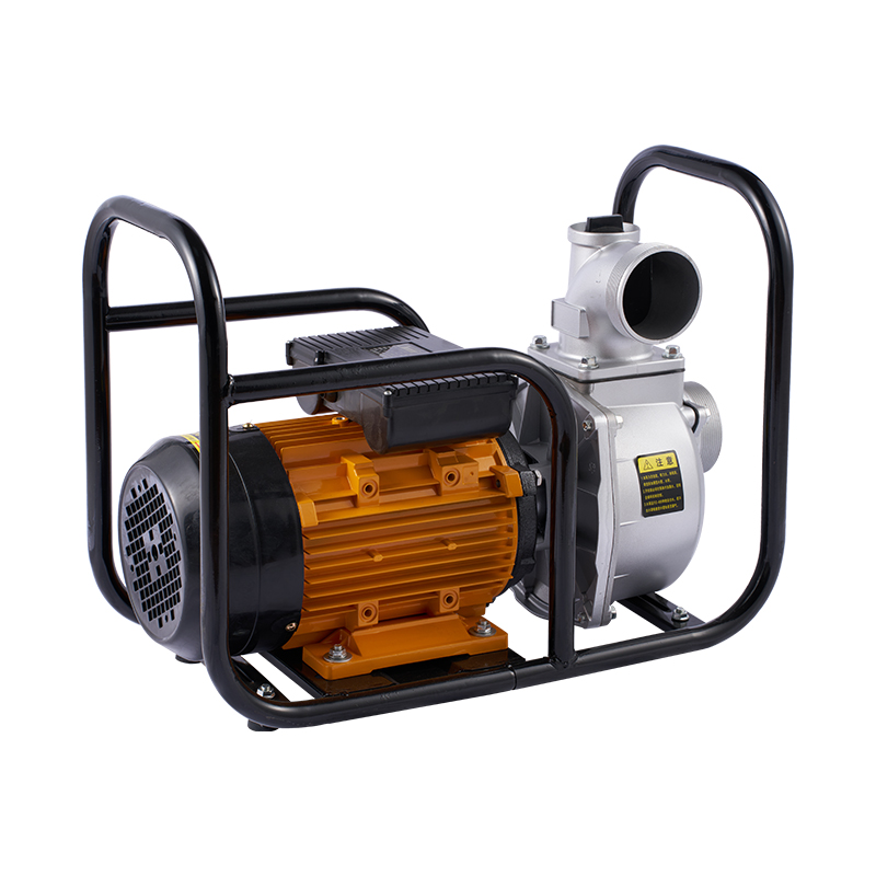 Bomba de agua portátil con motor eléctrico de flujo grande de 3 pulgadas