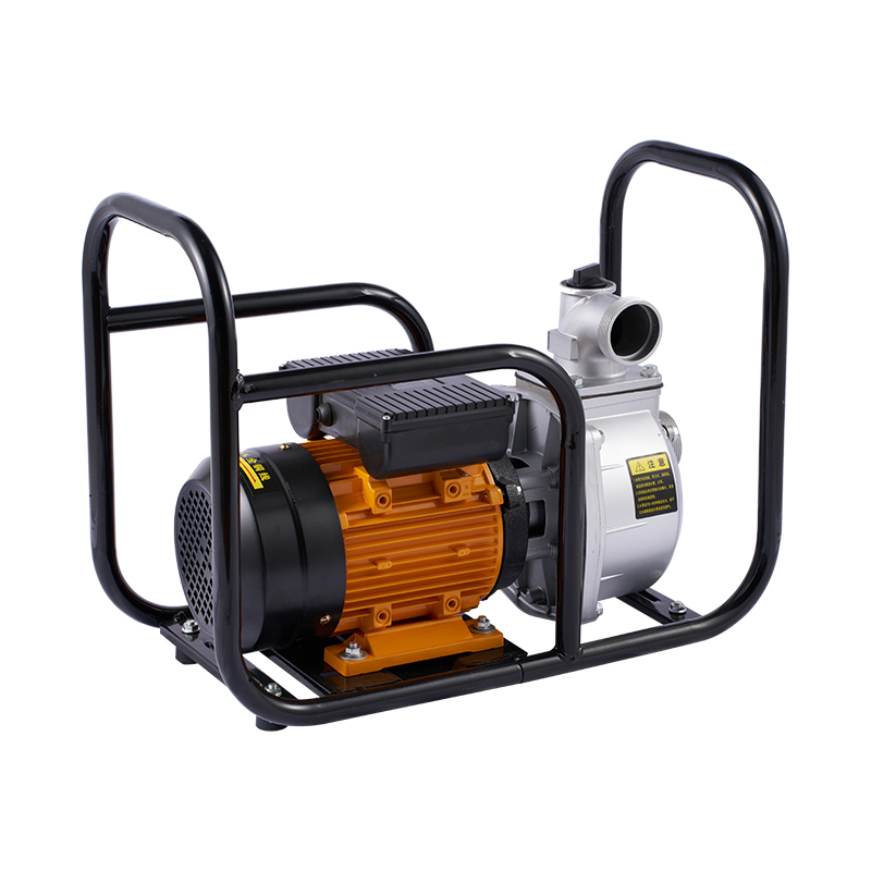 Bomba de agua portátil con motor eléctrico de flujo grande de 3 pulgadas