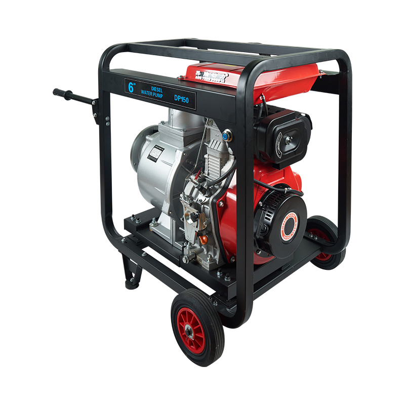 Bomba de agua con motor diésel 192Fa de 6 pulgadas