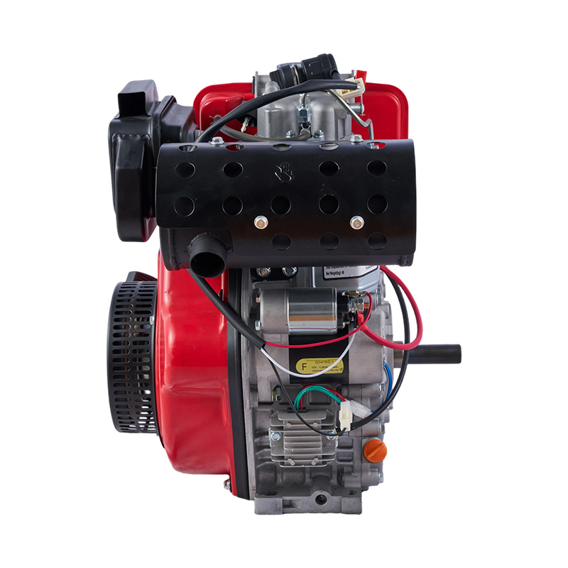 Motor diésel de refrigeración por aire de un solo cilindro 170f