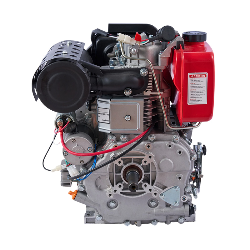 Motor diésel de refrigeración por aire de un solo cilindro 170f