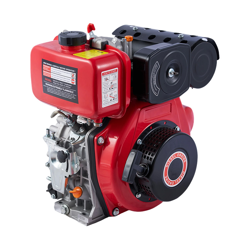 Motor diésel de refrigeración por aire de un solo cilindro 170f