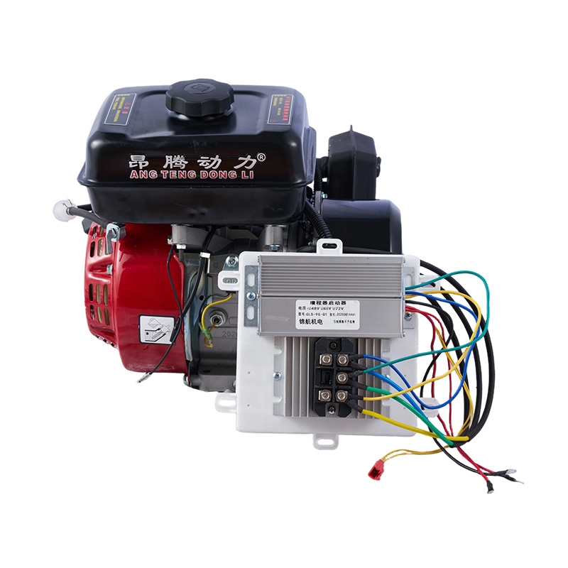 Motor de gasolina gasolina 170F de arranque con extensión de gama